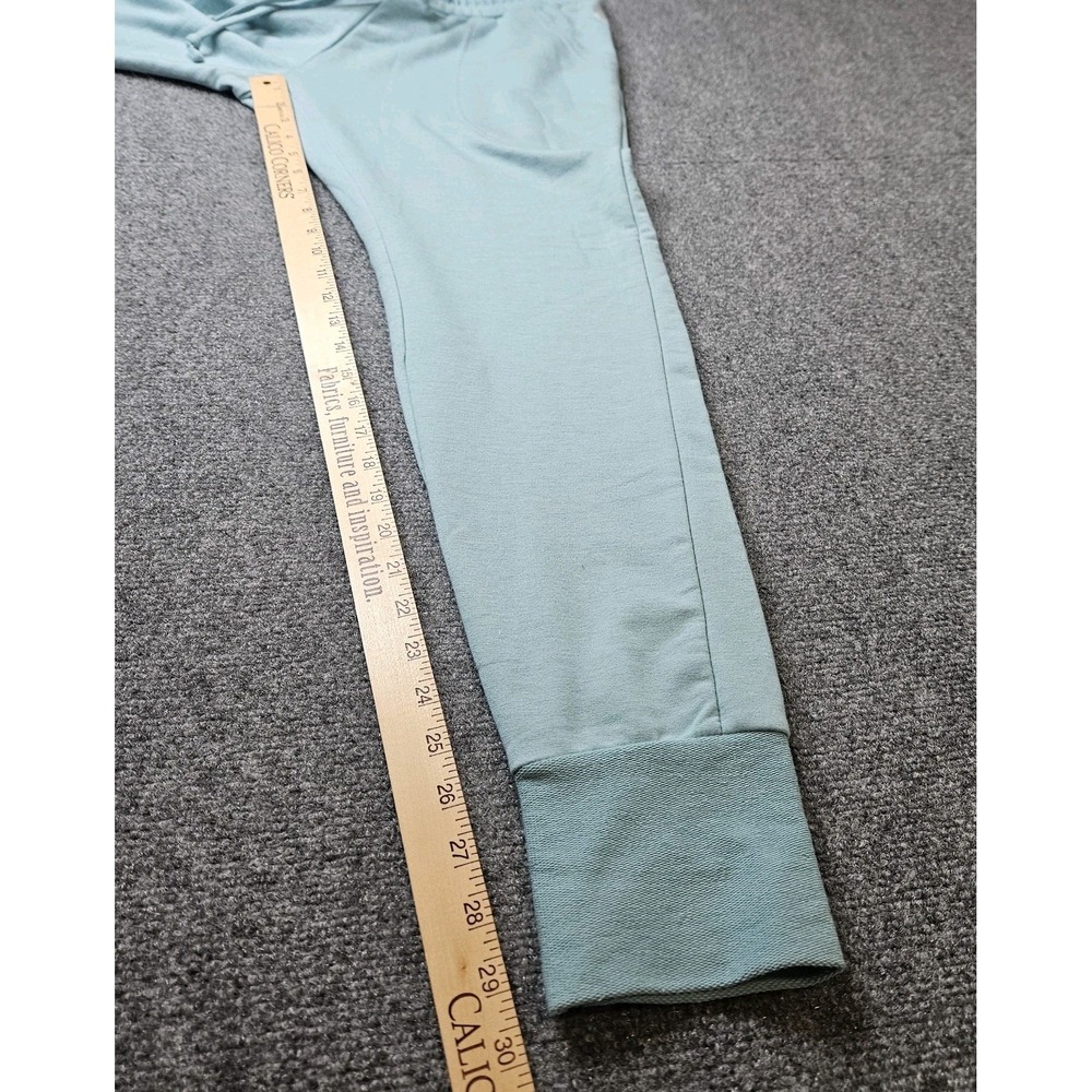 Free People FP Movement Joggers Bayside Blue‎ Terrycloth Trim Size Small - Picture 9 of 9